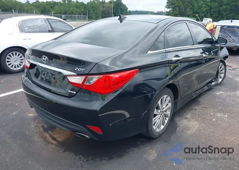 2014 Hyundai Sonata Limited 2.0T z USA, uszkodzony, nr VIN 5NPEC4AB0EH939468